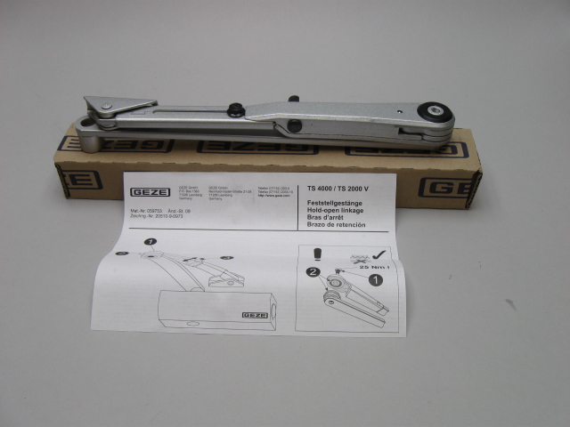 Rameno aretační TS 2000/4000 , stříbrné