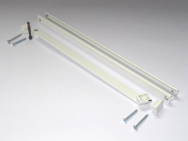 Kluzná lišta BG TS 5000 L-RAL 9016 bílá