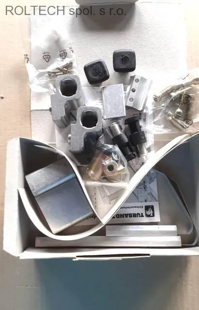 Türband 3 3-díl,65/20/15 mm/surový-barva