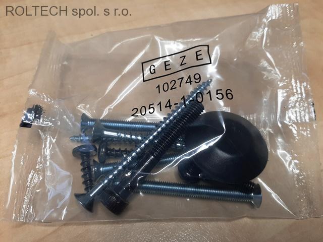 TS 2000 V - BC , tmavá bronz , dveřní zavírač