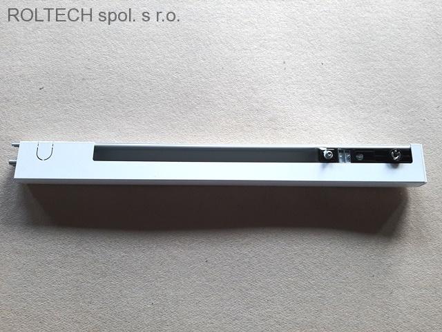 Kluzná lišta BG ISM vč.koordinace - RAL 9016 bílá , 30 mm - stavební