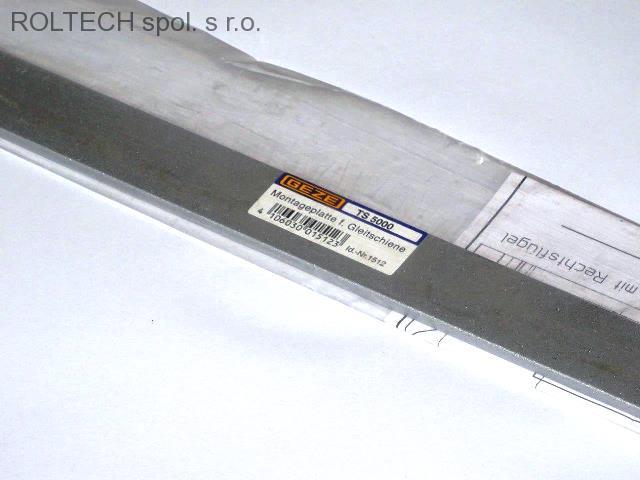 Montážní deska kluzné lišty TS 5000/3000