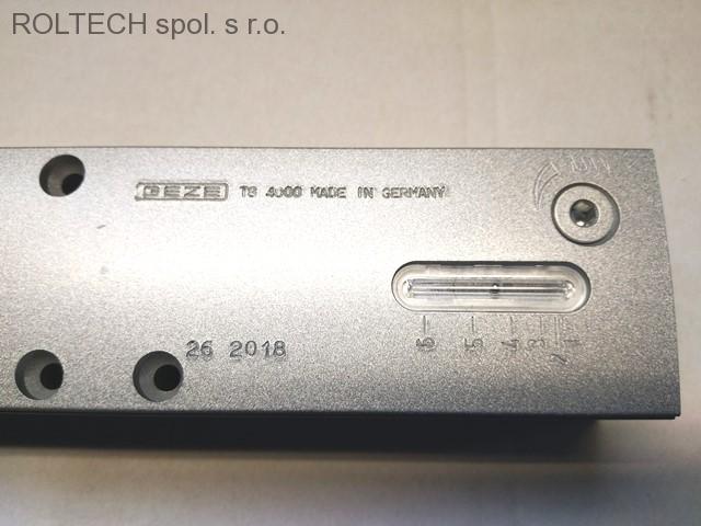 TS 4000 , stříbrný-dveřní zavírač
